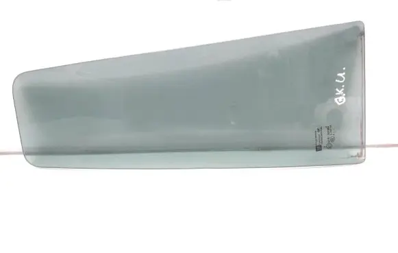 Rear vent window glass
