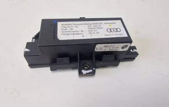 Audi A8 S8 D3 4E Door control unit/module 04E0919064