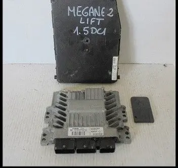 Renault Megane II Engine ECU kit and lock set 8200565863