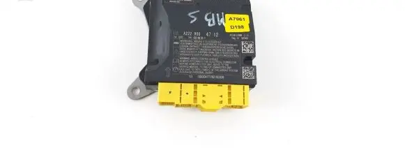 Mercedes-Benz S W222 Airbag control unit/module A2229004712 A2229018504 A2229026511