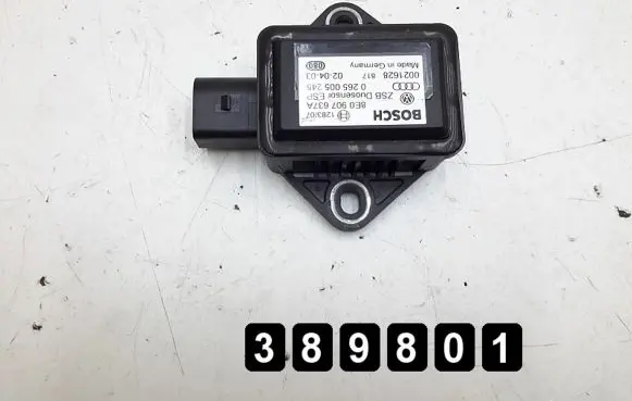 Audi A4 S4 B6 8E 8H ESP (stability system) control unit 8E0907637A