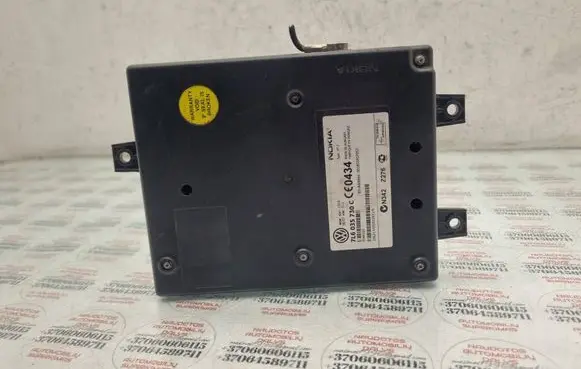 Volkswagen Touareg I Bluetooth control unit module 7L6035730C