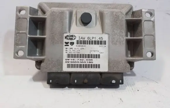 Peugeot 407 Engine control unit/module ECU 9651927980 16732034 9655355180