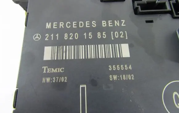 Mercedes-Benz E W211 Other control units/modules 2118201585