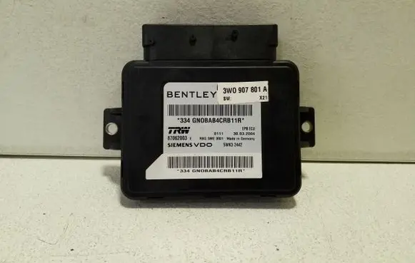 Bentley Continental Hand brake control module 3W0907801A 5WK32442