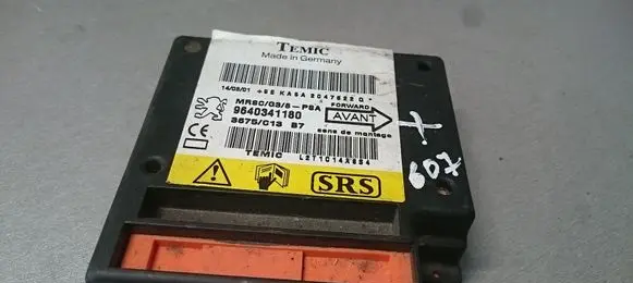 Peugeot 607 Airbag control unit/module 9640341180