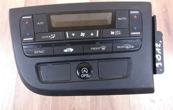 Honda Civic IX Climate control unit 79600TV0B5 79600TV0 SANWA2740