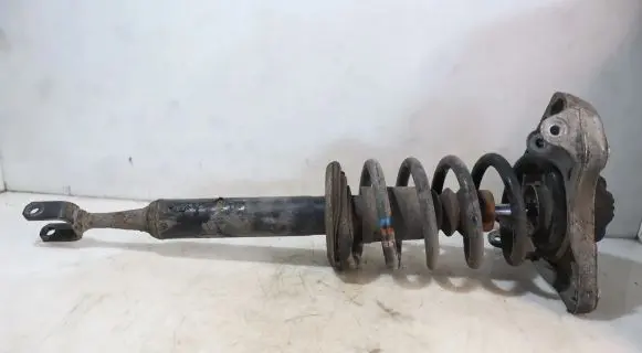 Front shock absorber with coil spring