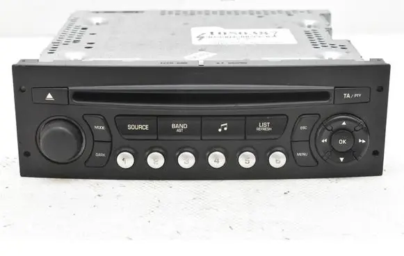Citroen C3 Radio/CD/DVD/GPS head unit 96766518XT