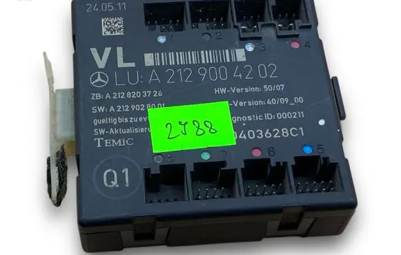 Mercedes-Benz E W213 Central body control module A2988 A2129004202