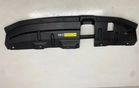 Engine bonnet/hood lock trim molding