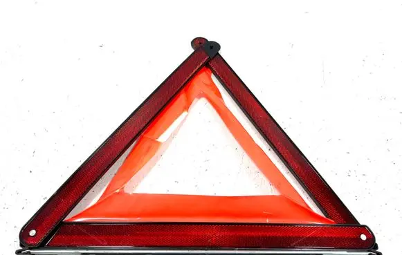 Emergency warning sign