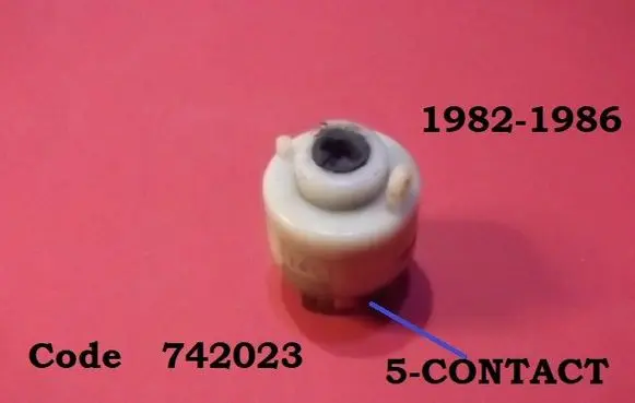 Audi 100 200 5000 C3 Ignition lock contact 742023