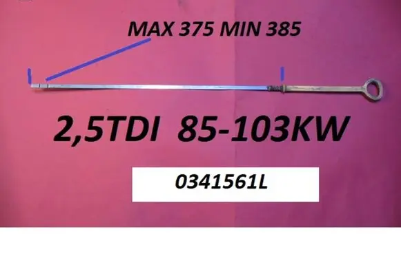 Audi A6 S6 C4 4A Oil level dip stick 0341561L