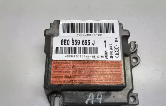Audi A4 S4 B6 8E 8H Airbag control unit/module 8E0959655J 0285001691