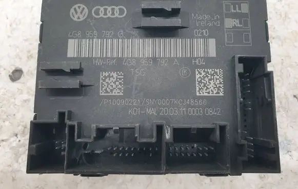 Audi A4 S4 B8 8K Door control unit/module 4G8959792C