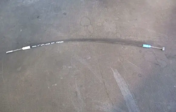 Mitsubishi ASX Loading door cable line 