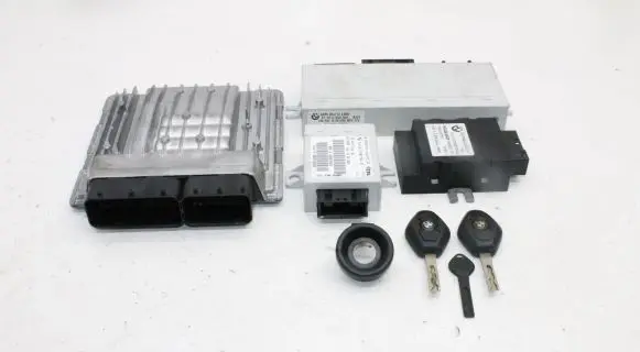 BMW Z4 E85 E86 Engine ECU kit and lock set 7561684 6988086