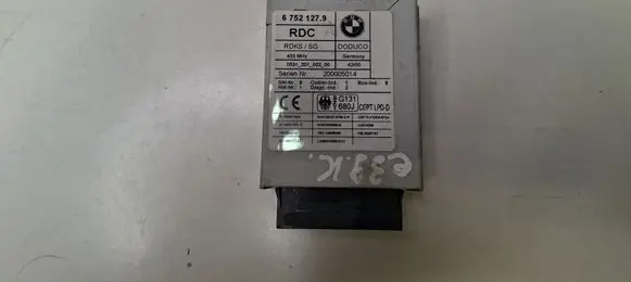 BMW 5 E39 Tire pressure control unit 6752127 053120100200 200005014