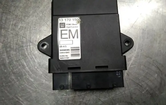 Opel Vectra C Door central lock control unit/module 13170150 5WK46002