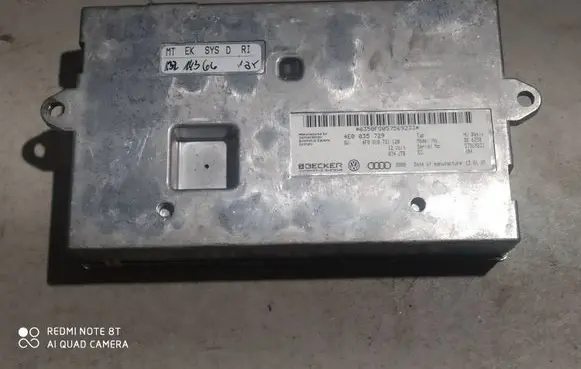 Audi A6 S6 C6 4F MMI control unit 4F0910731 4E0035729