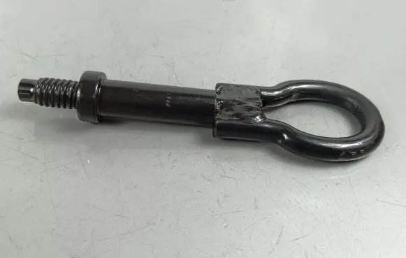 Towing hook eye