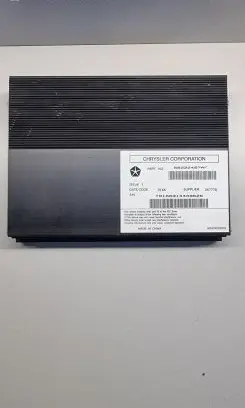 Dodge Charger Sound amplifier 68222467AF 26777Q AA3144A9626