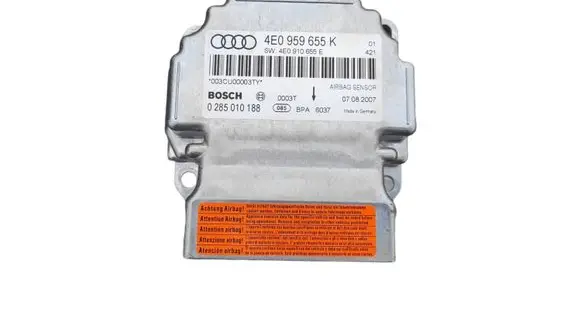 Audi A8 S8 D3 4E Airbag control unit/module 4E0959655K 0285010188 4F0910655