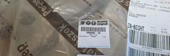 Fiat Ducato Rubber seal front door (on door) 1399089080
