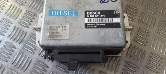 BMW 5 E34 Engine control unit/module 0281001078 2242212