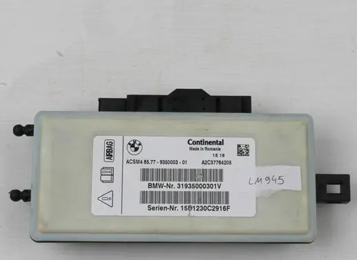 BMW 5 F10 F11 Airbag control unit/module 9350003