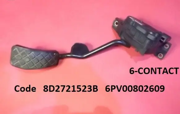 Volkswagen PASSAT B5 Accelerator throttle pedal 8D2721523B 6PV00802609