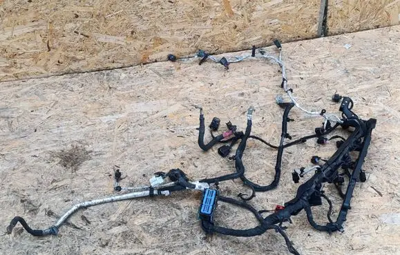 Engine installation wiring loom