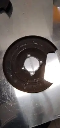 Opel Zafira C Rear brake disc plate dust cover 13408175 927490601 367973422