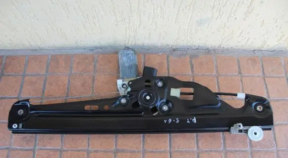 Opel Meriva A Rear door window regulator with motor 7034388