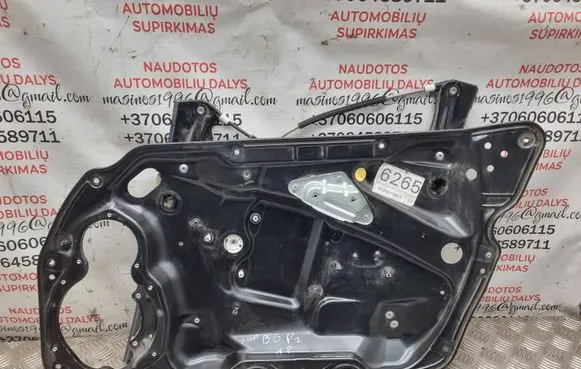 Volkswagen PASSAT B6 Front window lifting mechanism without motor 3C2837755F