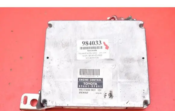 Toyota Corolla Verso E121 Engine control unit/module ECU 896610F091