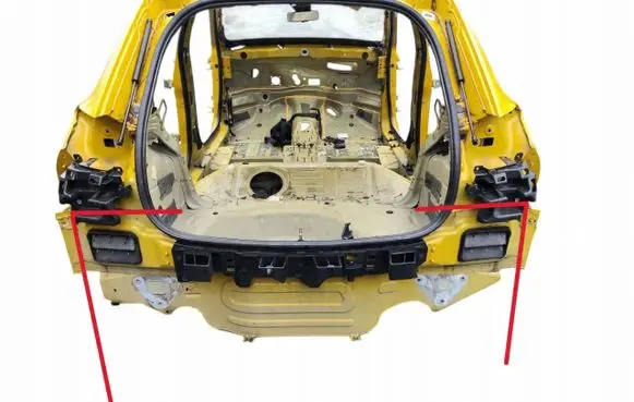 Peugeot 208 I Rear bodywork 