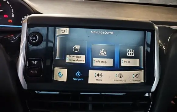 Peugeot 208 I Screen/display/small screen 980530178001 IMPRK1566467