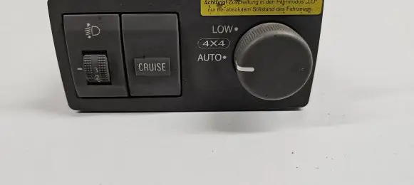 KIA Sorento Differential lock switch 