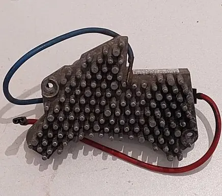 Mercedes-Benz E W210 Heater blower motor/fan resistor 2108206210 9140010211