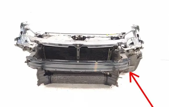 Opel Astra K Radiator support slam panel