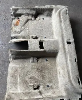 Volvo S60 Rear floor carpet liner 39801551 100605003