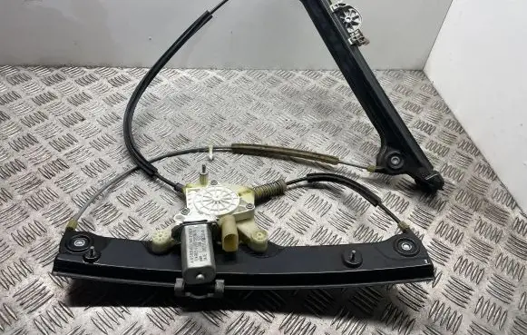 Front door window regulator with motor