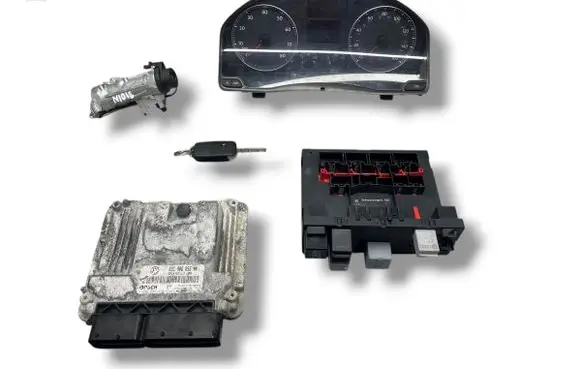 Engine ECU kit and lock set