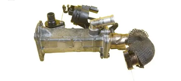 Jaguar XF X250 EGR valve cooler 9670318680 224DT