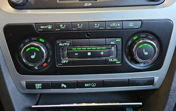 Skoda Octavia Mk2 (1Z) Climate control/heater control trim 3T0907044AL IMPRK1525805
