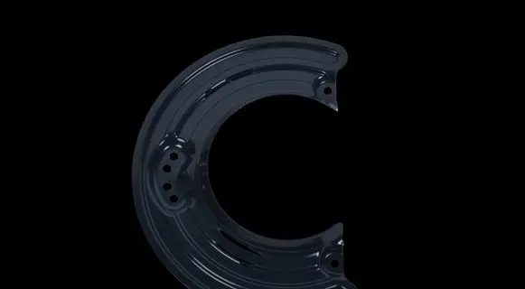 Iveco Daily 6th gen Front brake disc dust cover plate 5801564329