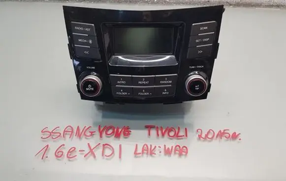 SsangYong Tivoli Radio/CD/DVD/GPS head unit 89110-35000