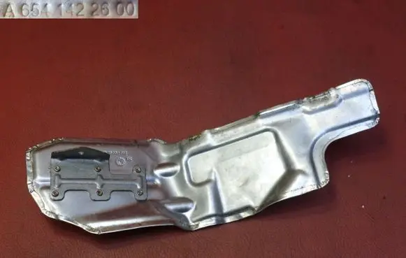 Mercedes-Benz C W205 Heat shield in engine bay A6541422600